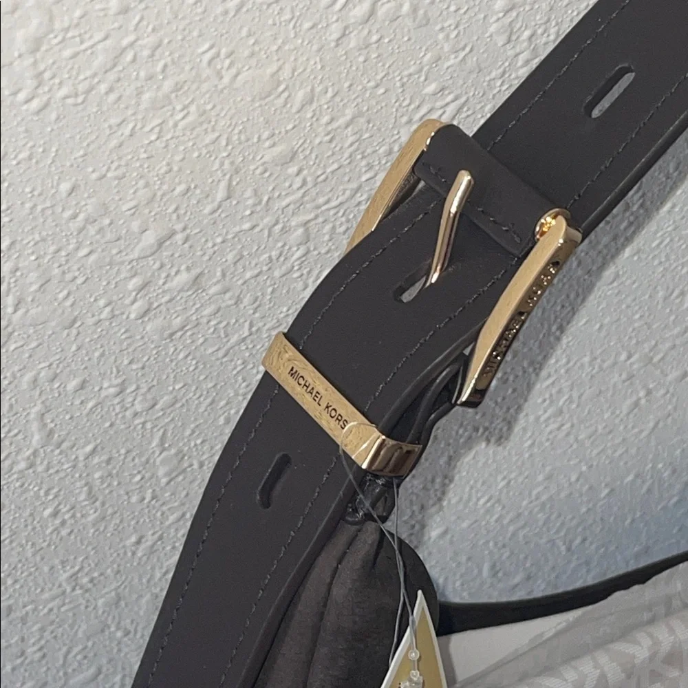 NWT Michael Kors Brown Nolita Leather Hobo Bag Large - Picture 8 of 16